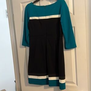 WHBM block color dress size 8